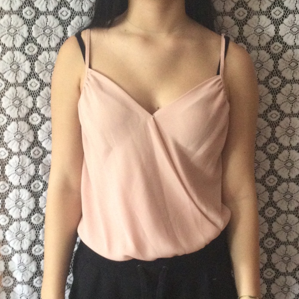 Light pink one pice
